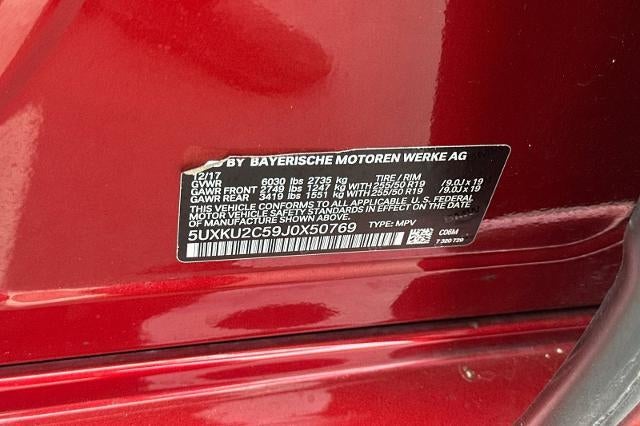 2018 BMW X6 xDrive35i