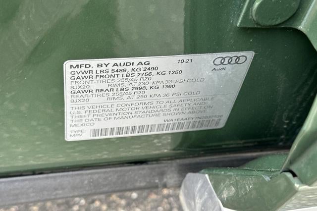 2022 Audi Q5 S line Premium Plus
