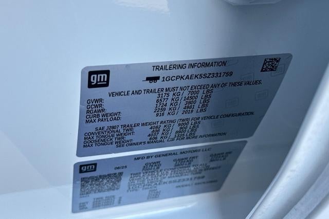 2025 Chevrolet Silverado 1500 WT