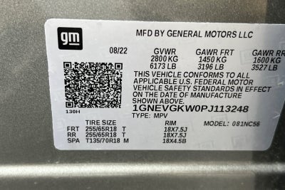 2023 Chevrolet Traverse LT Cloth
