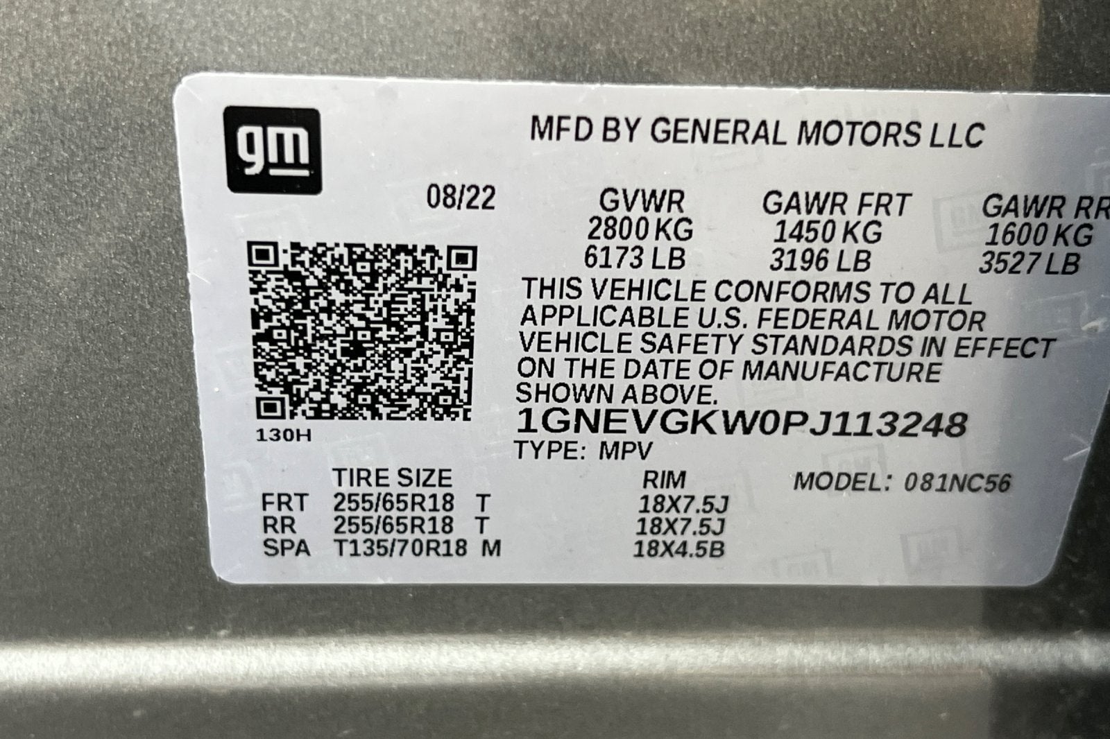 2023 Chevrolet Traverse LT Cloth