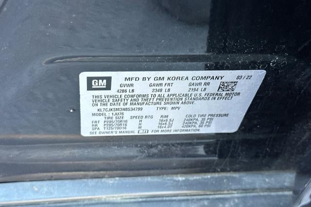 2022 Chevrolet Trax LS