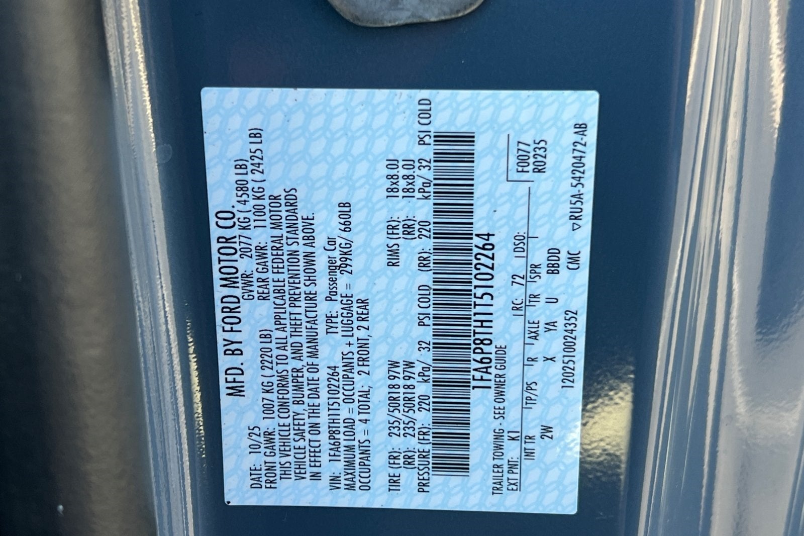 2026 Ford Mustang EcoBoost