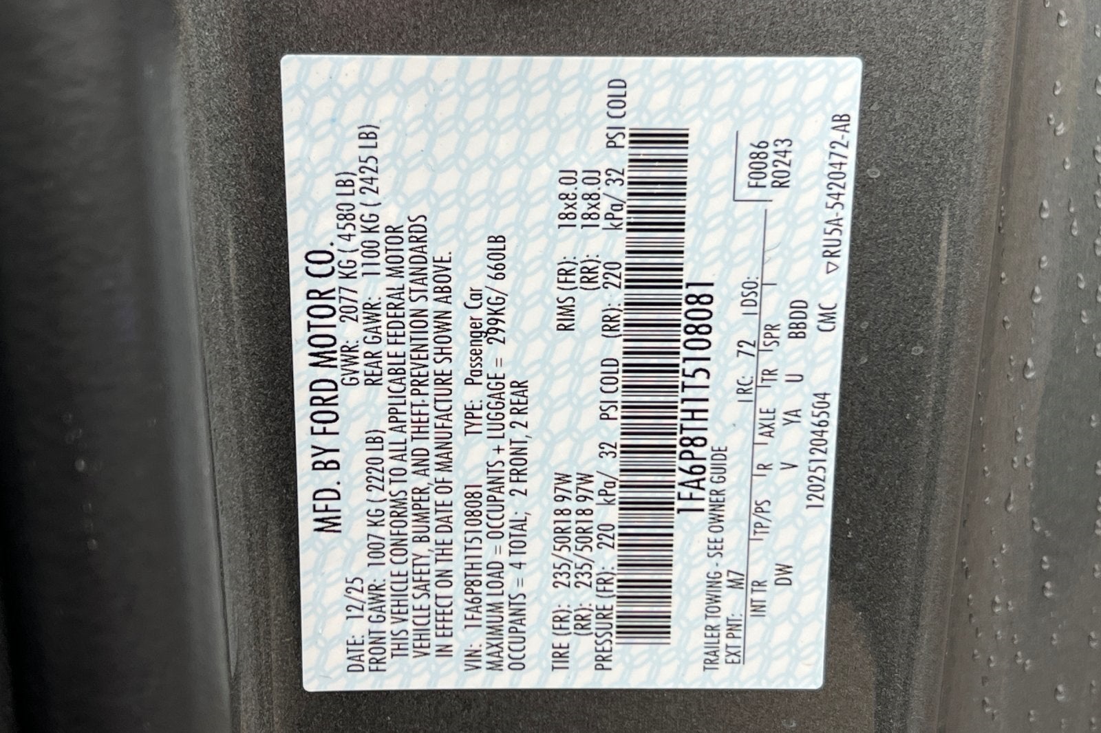 2026 Ford Mustang EcoBoost