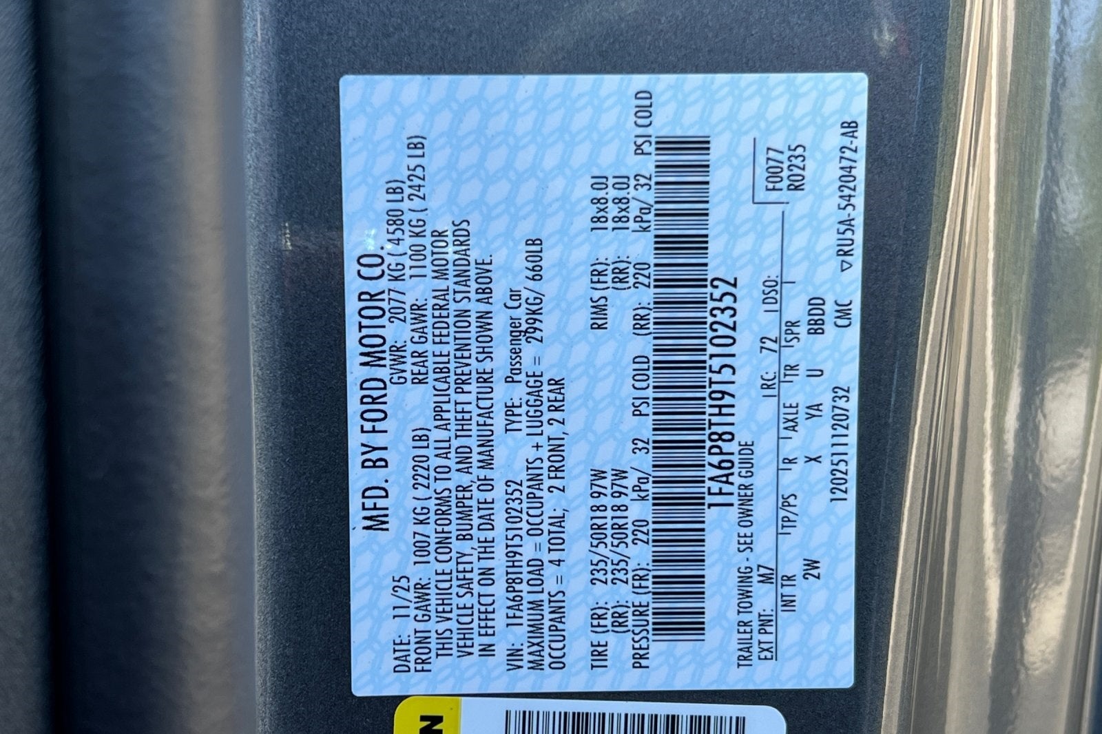 2026 Ford Mustang EcoBoost