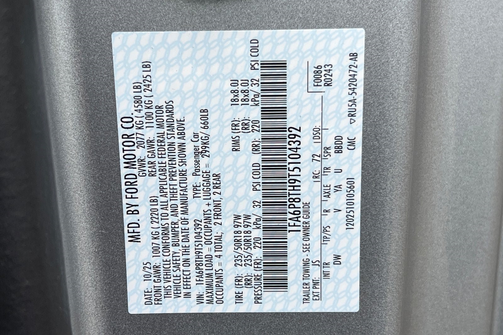 2026 Ford Mustang EcoBoost