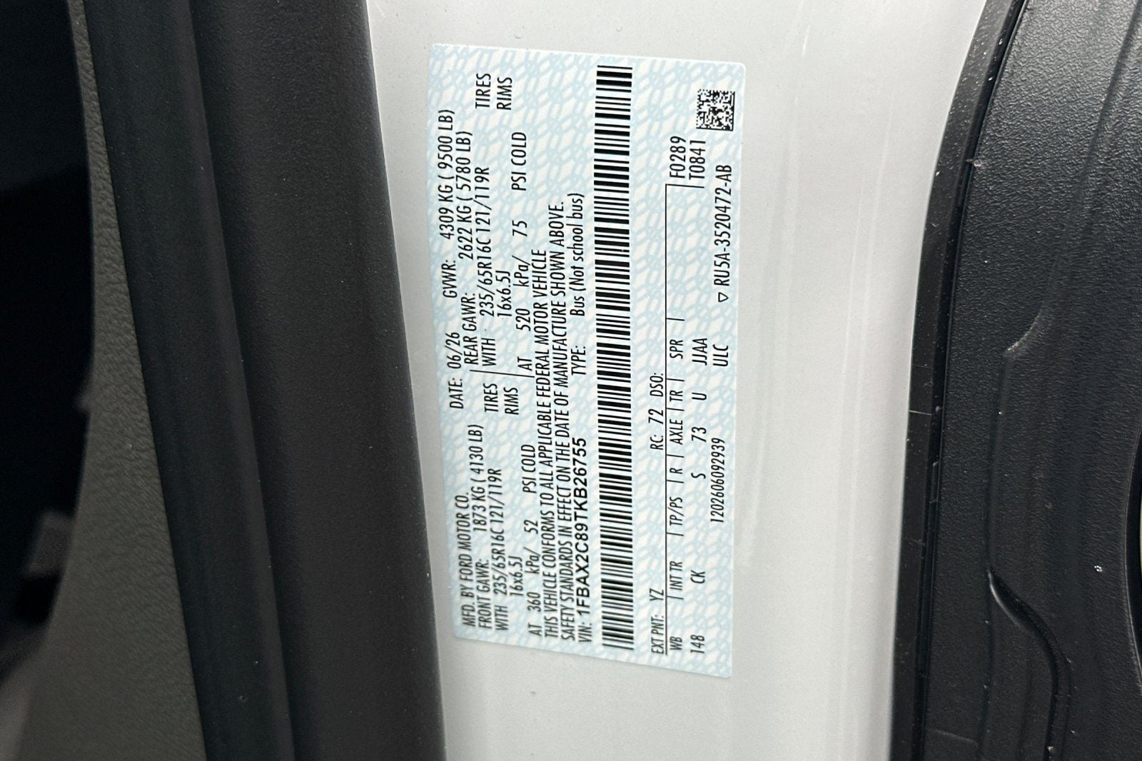 2026 Ford Transit-350 XL