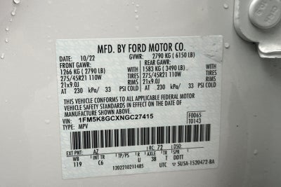 2022 Ford Explorer ST