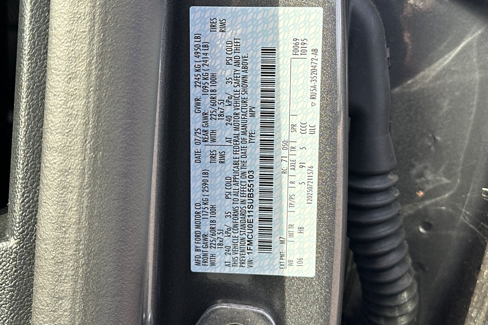 2025 Ford Escape Plug-In Hybrid Base