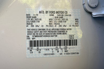 2022 Ford Explorer Limited