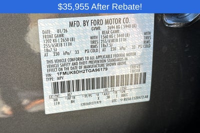 2026 Ford Explorer Active