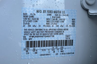 2026 Ford Explorer Platinum