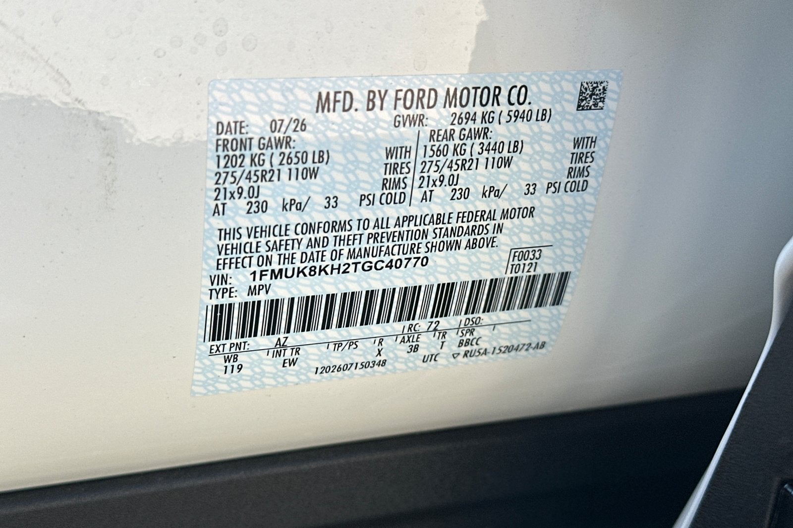 2026 Ford Explorer ST-Line