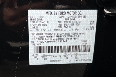 2026 Ford Explorer ST-Line