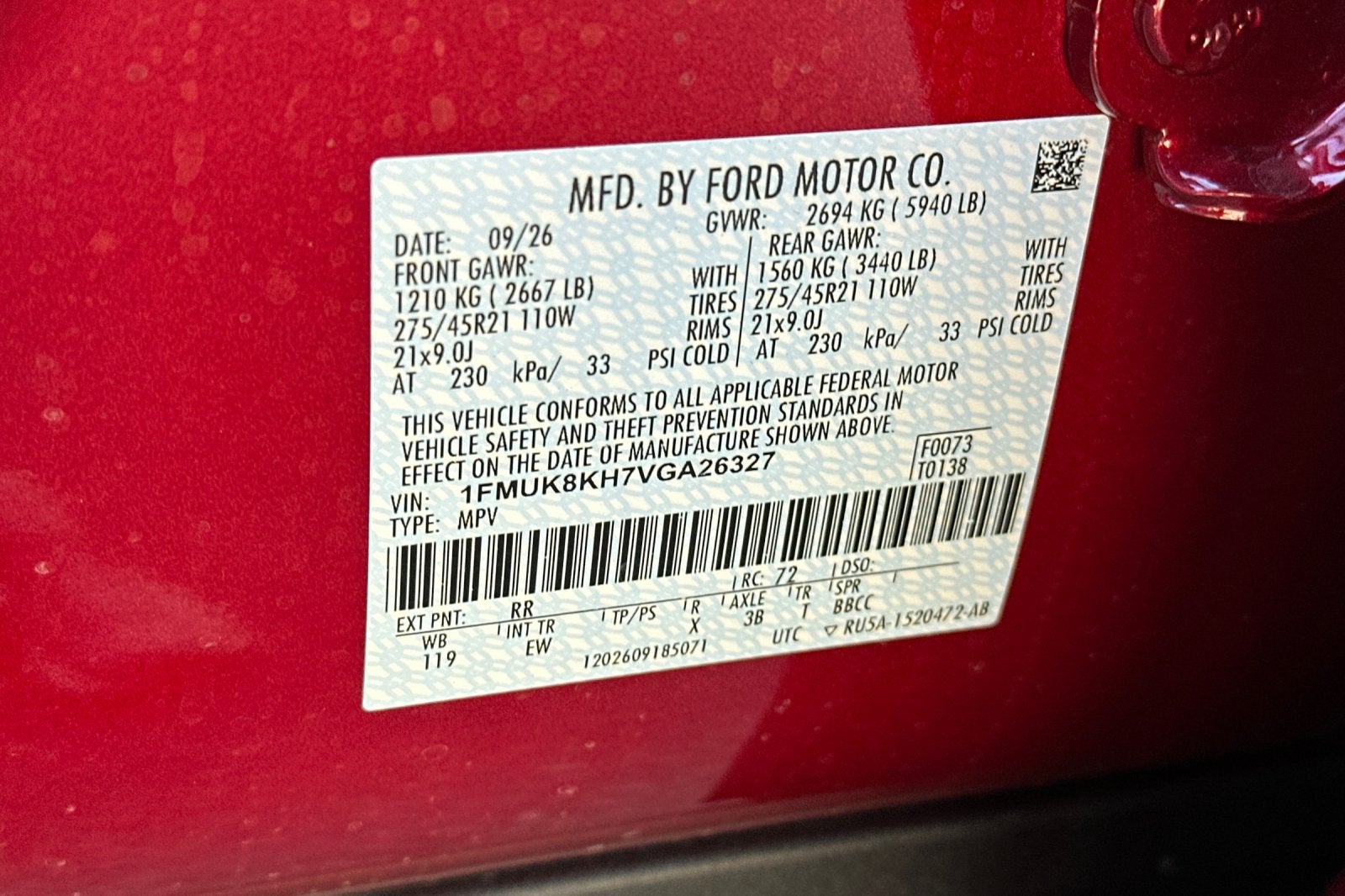 2027 Ford Explorer ST-Line