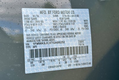 2026 Ford Explorer Tremor