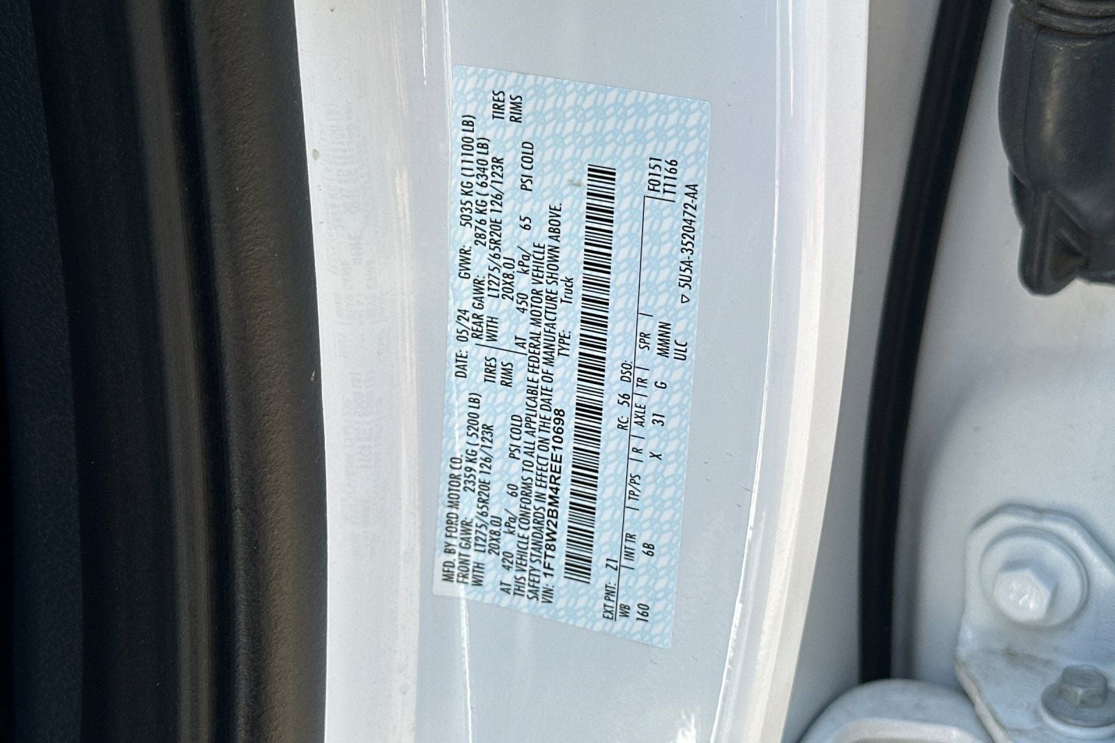 2024 Ford F-250SD Lariat 160 WB