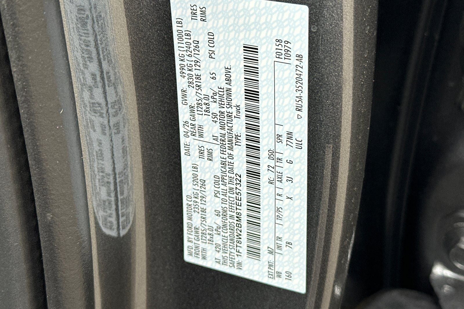 2026 Ford F-250SD Platinum 160 WB