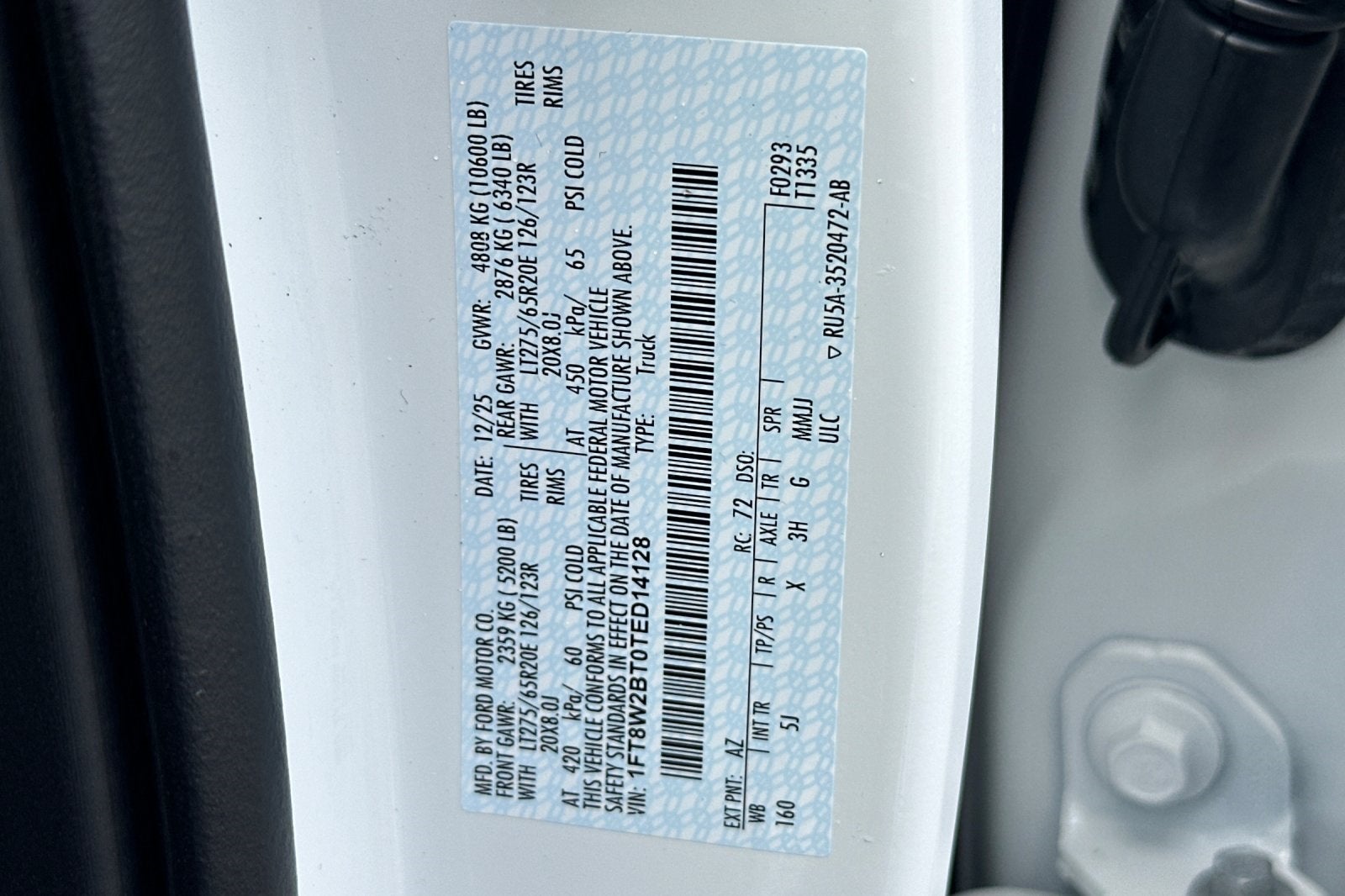 2026 Ford F-250SD Lariat