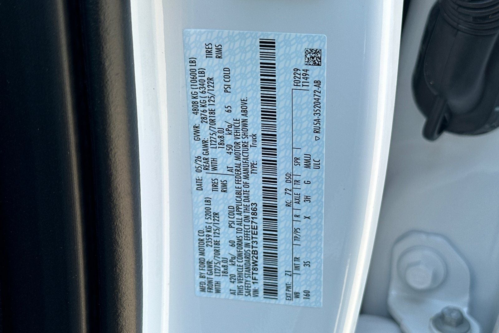 2026 Ford F-250SD XLT 160 WB