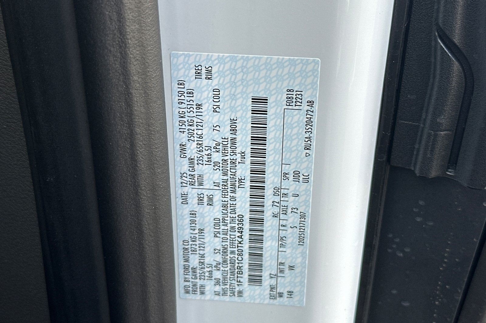 2026 Ford Transit-250 Base