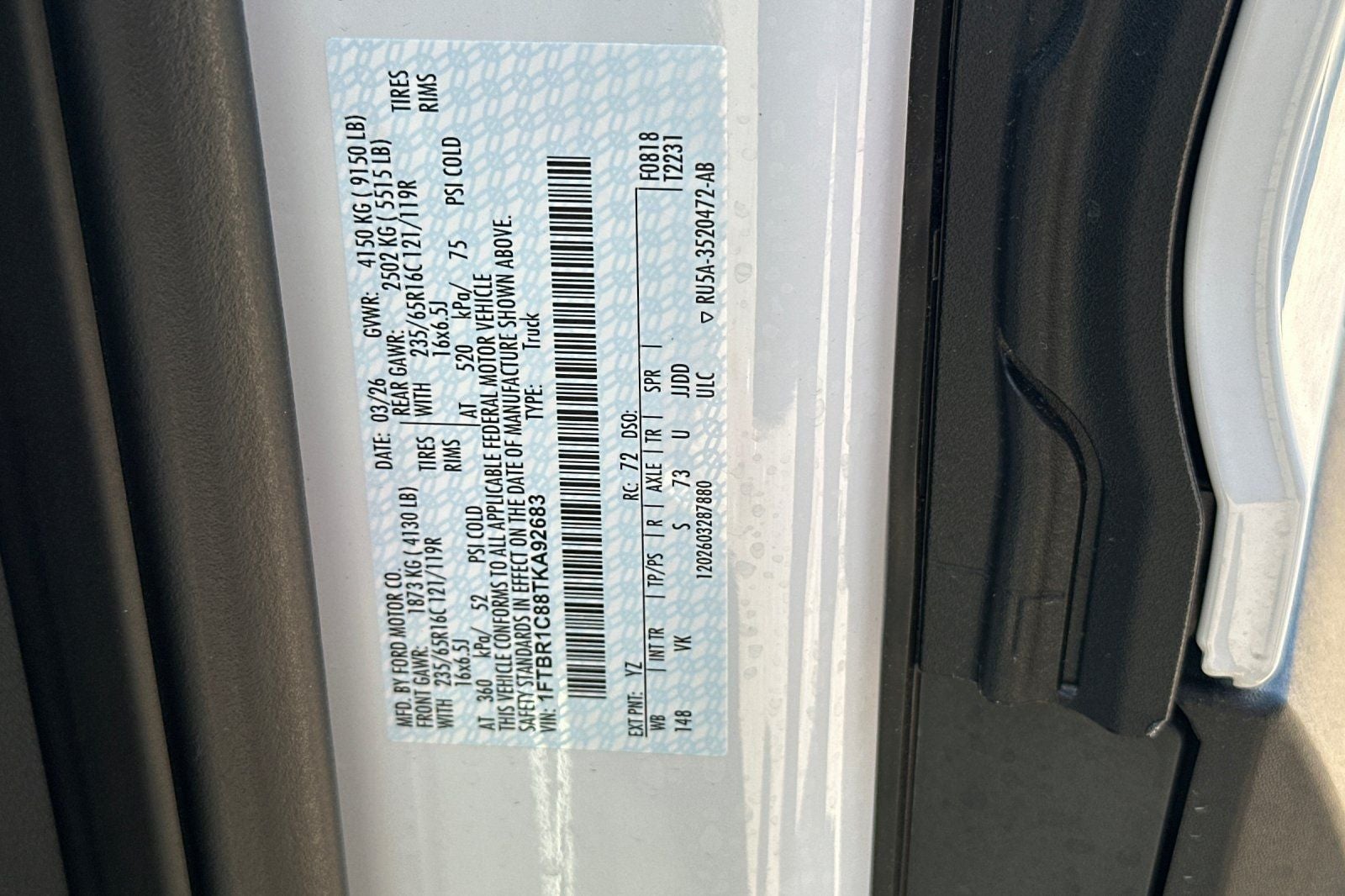 2026 Ford Transit-250 Base