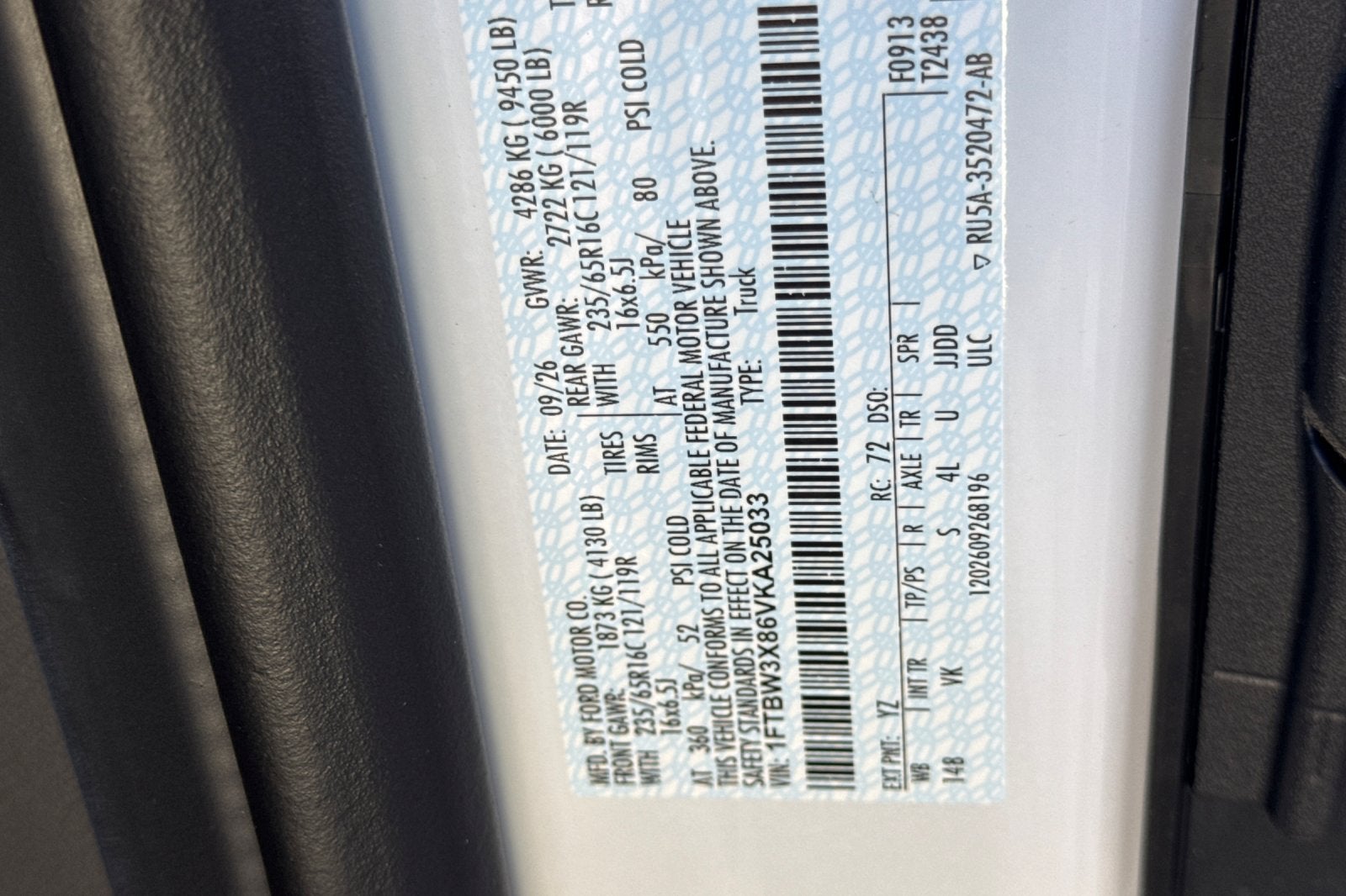 2027 Ford Transit-350 T-350 148" EL Hi Rf 9500 GVWR RWD