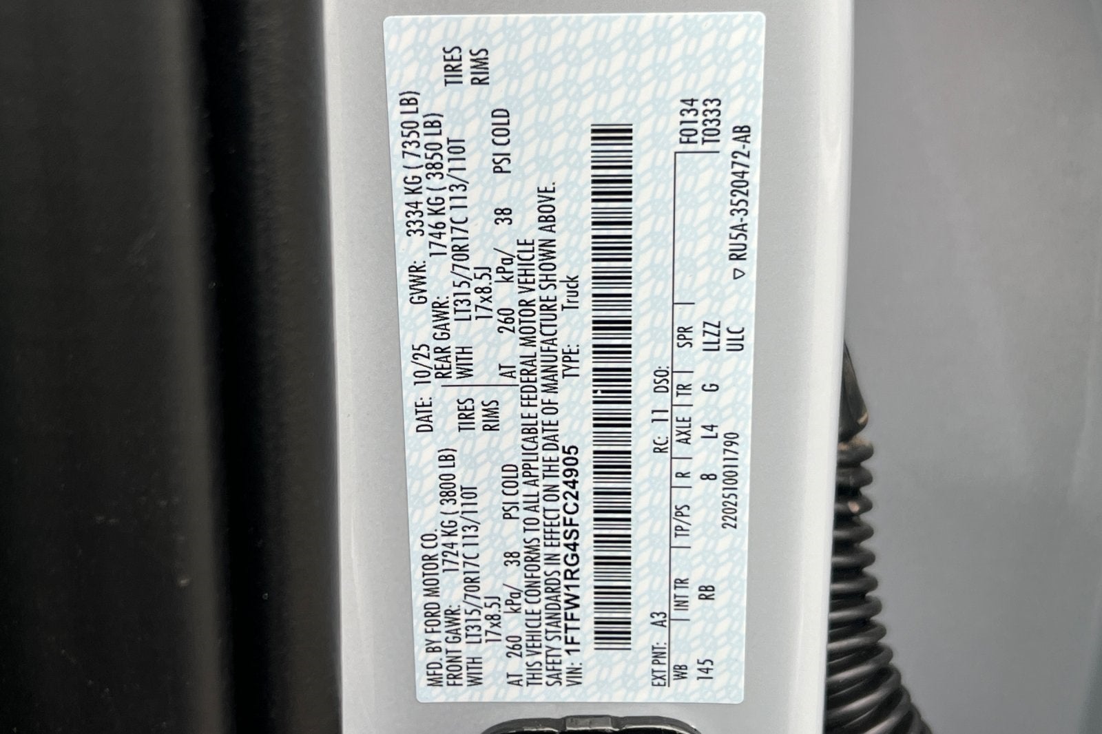 2025 Ford F-150 Raptor