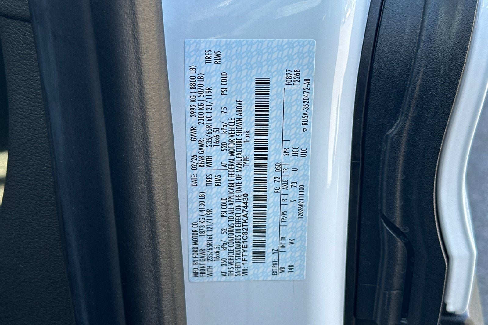 2026 Ford Transit-150 Base