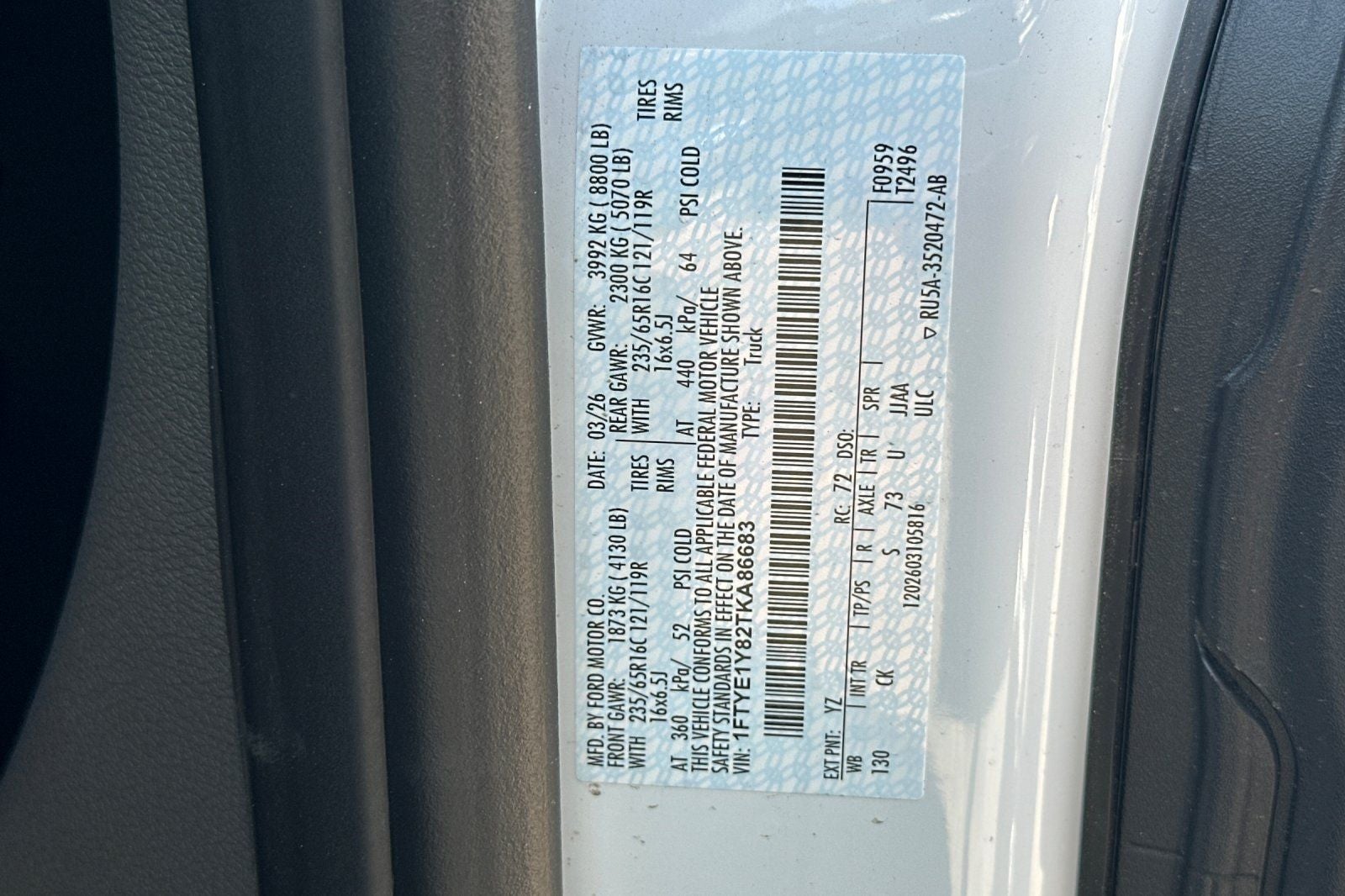 2026 Ford Transit-150 Base