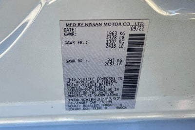 2024 Nissan Altima 2.5 SR