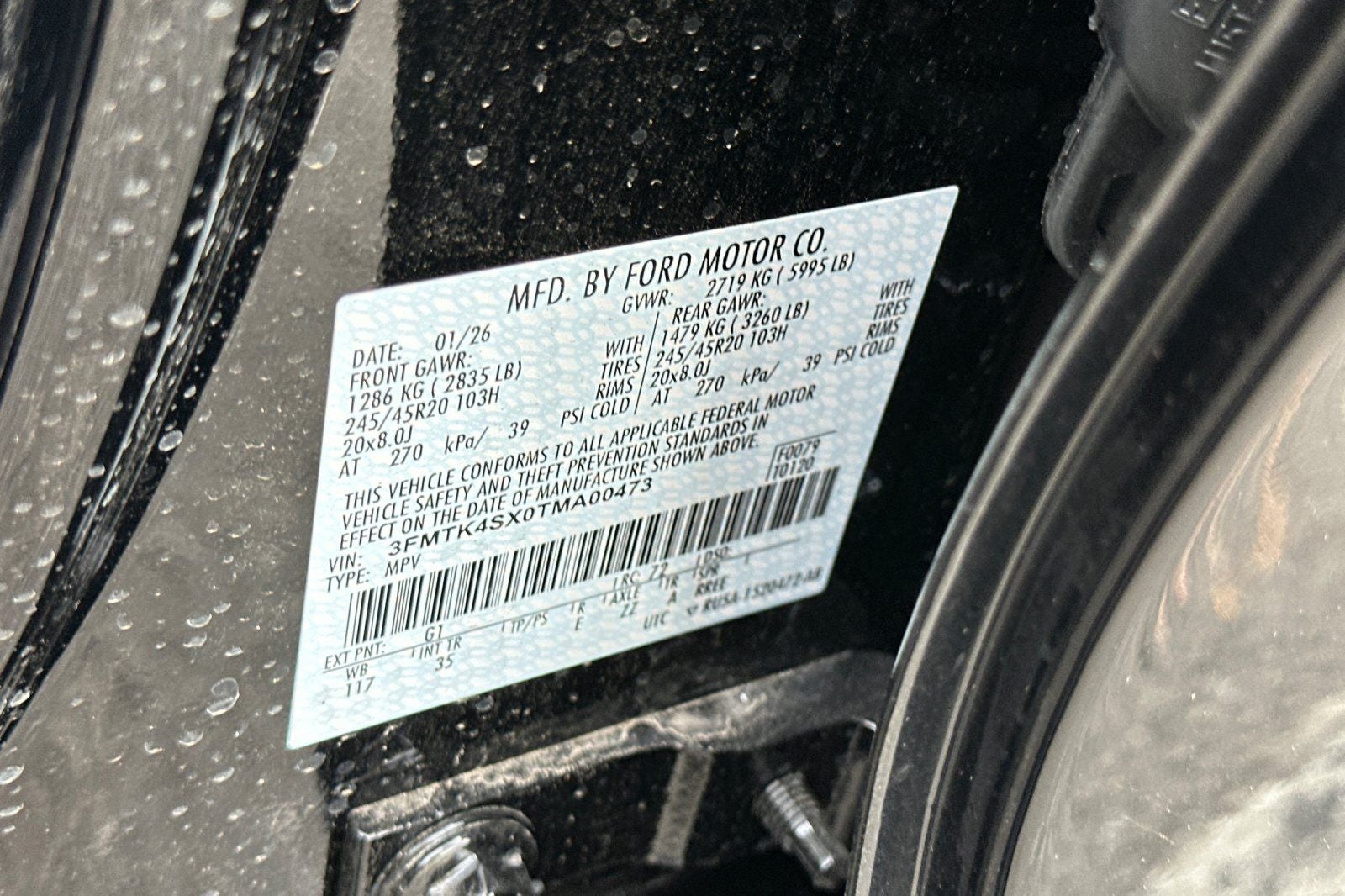 2026 Ford Mustang Mach-E GT