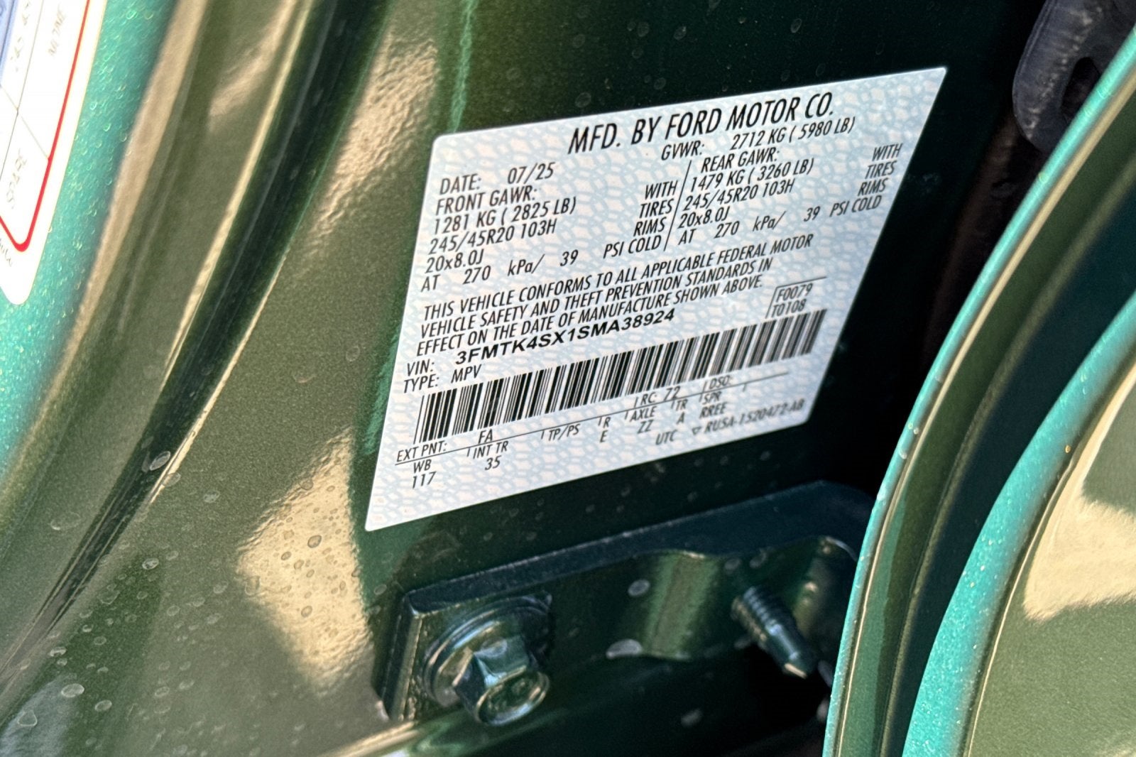 2025 Ford Mustang Mach-E GT