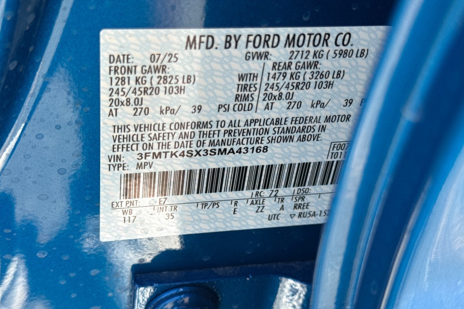 2025 Ford Mustang Mach-E GT