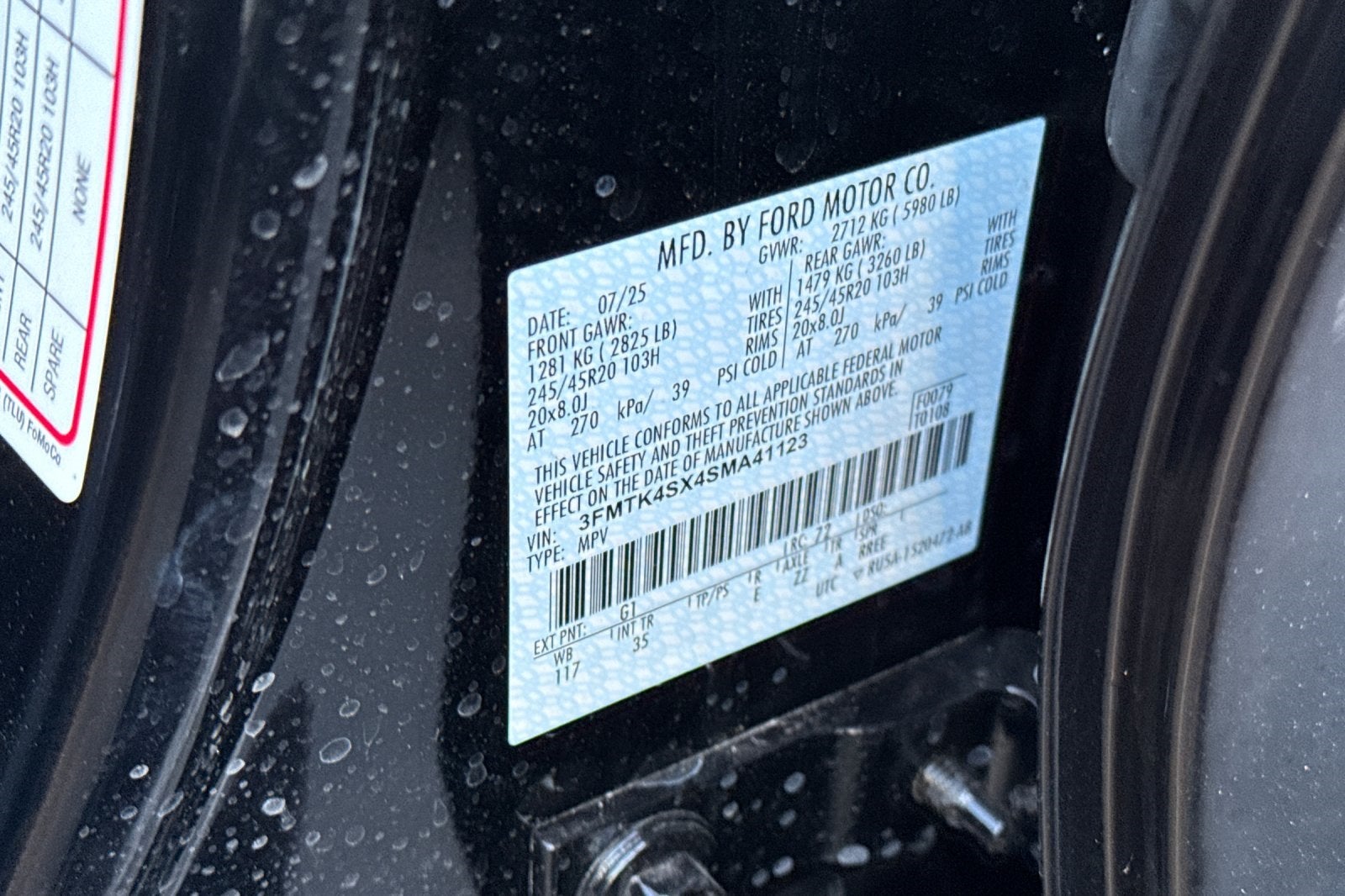 2025 Ford Mustang Mach-E GT