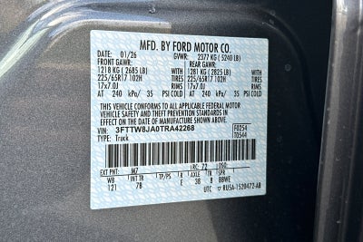 2026 Ford Maverick XLT