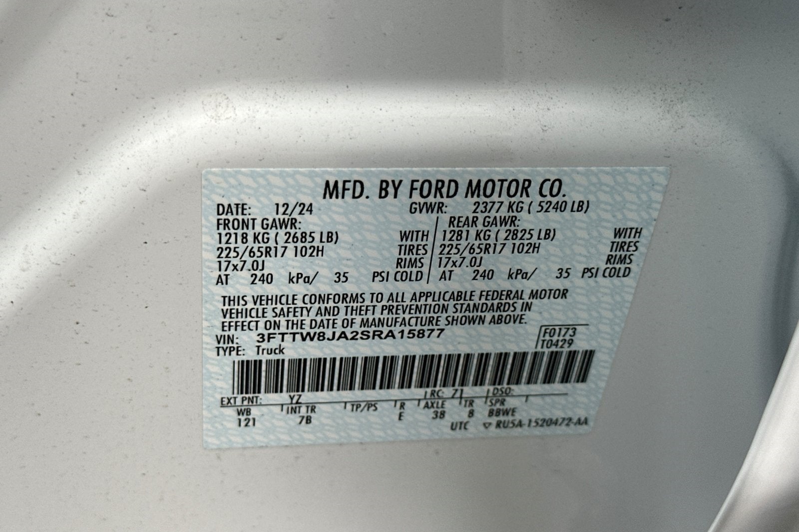 2025 Ford Maverick XLT