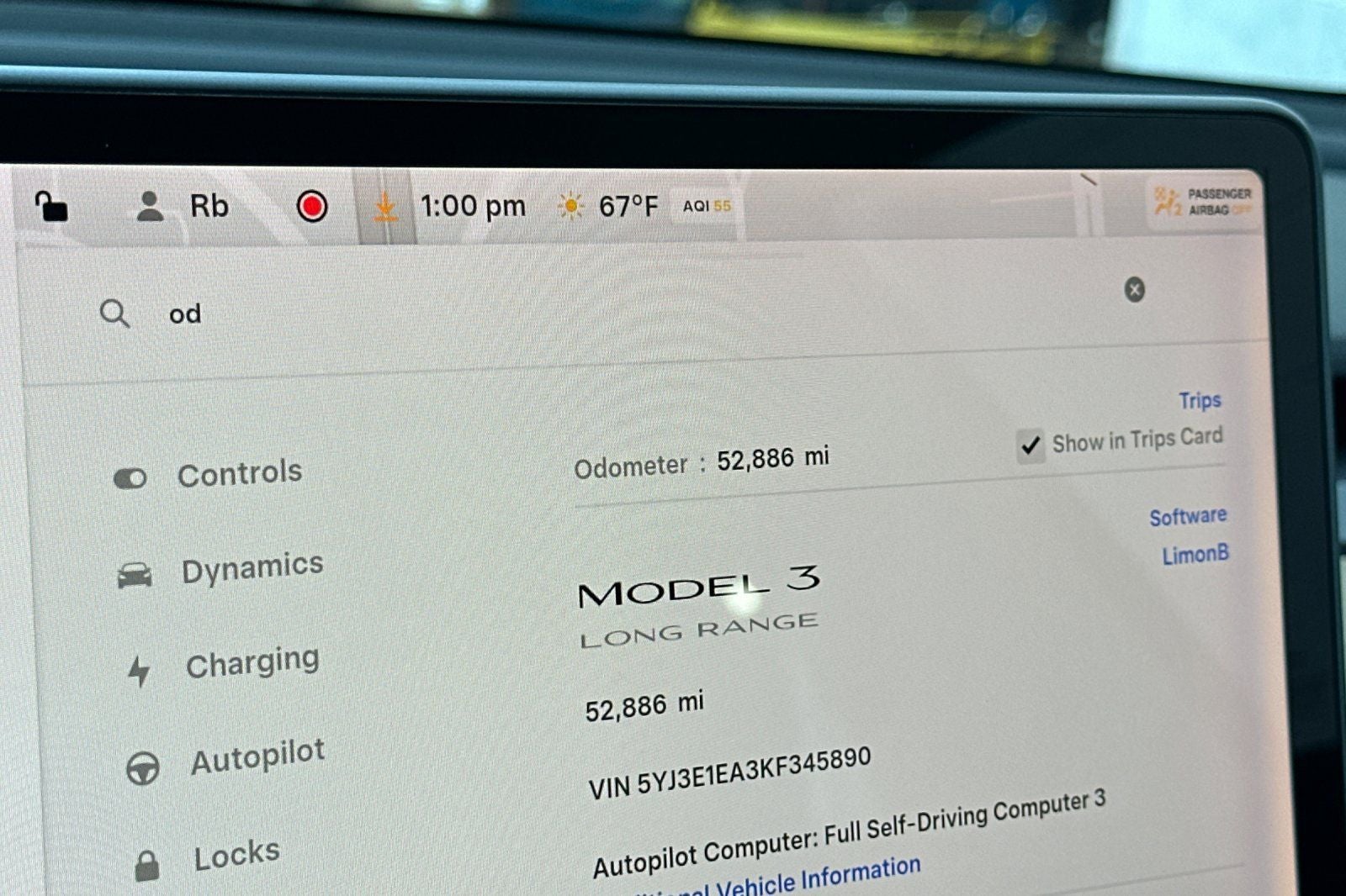 2019 Tesla Model 3 Long Range