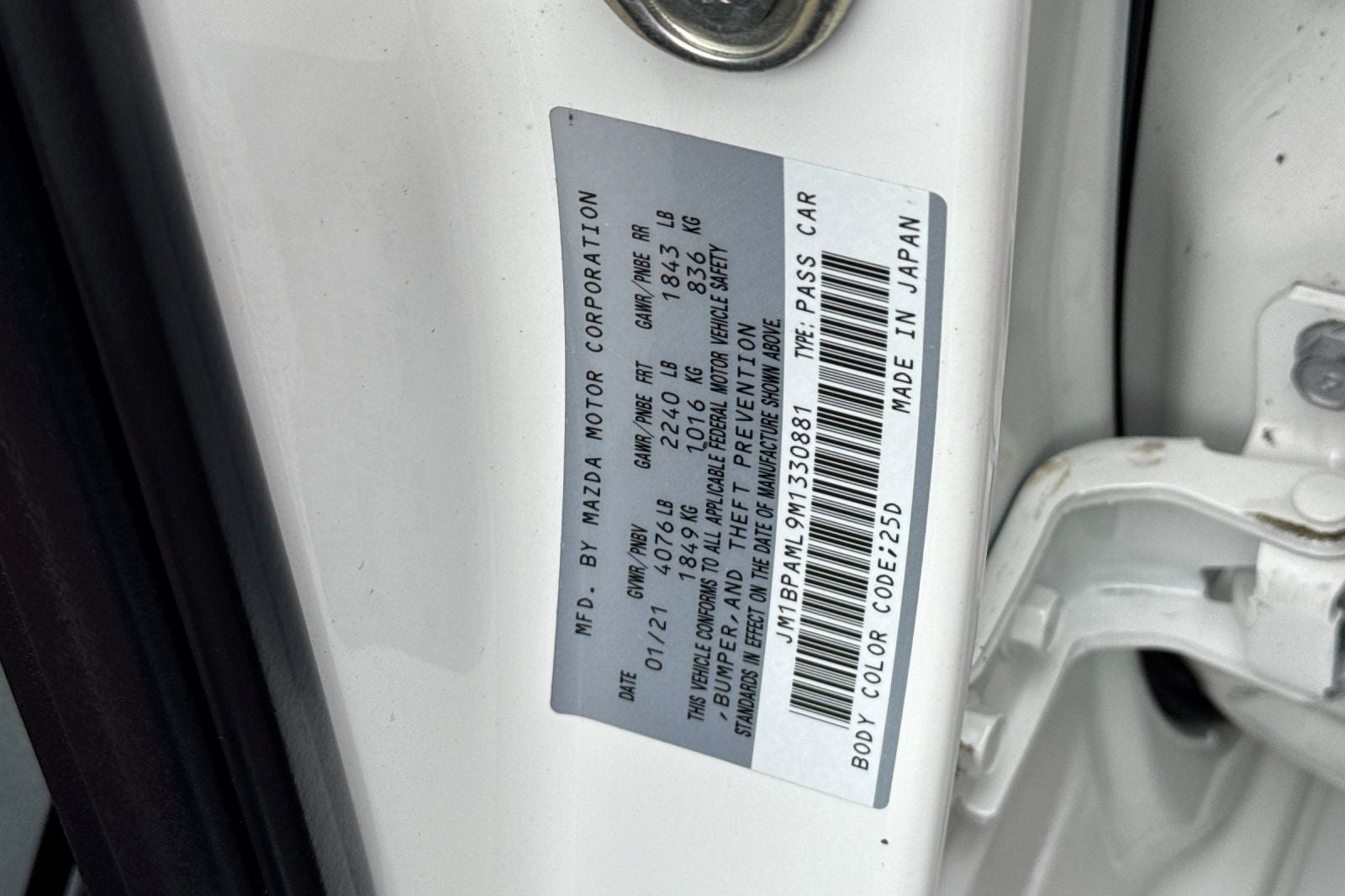 2021 Mazda Mazda3 Premium