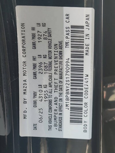 2025 Mazda Mazda3 2.5 Turbo Premium Plus