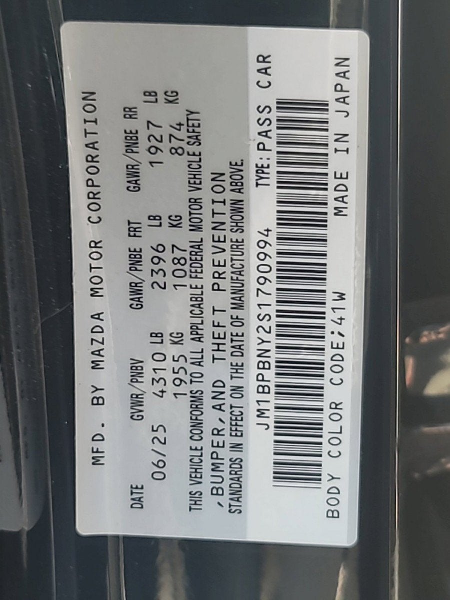 2025 Mazda Mazda3 2.5 Turbo Premium Plus