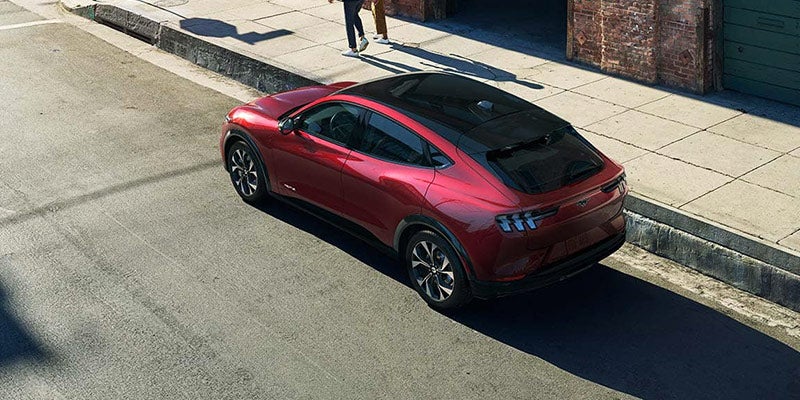 Top view 2021 Ford Mach-E IMG
