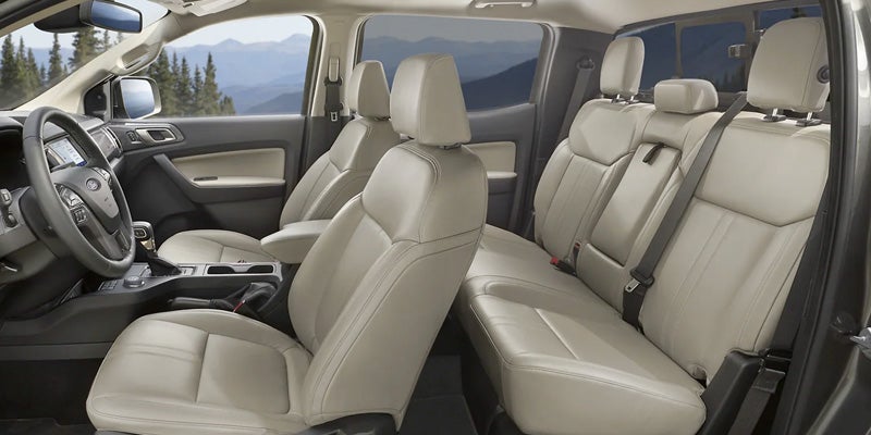 2022 Ford Ranger seating img