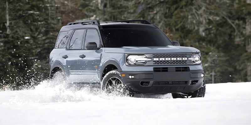 2023 Ford Bronco-Sport in snow