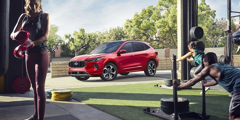 Red 2023 Ford Escape img