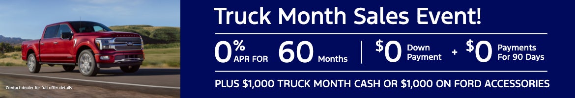 Truck Month Sales Event!