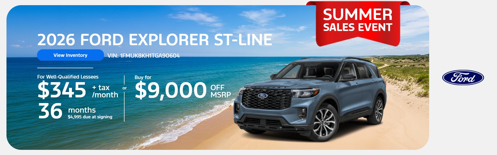 2026 FORD EXPLORER ST-LINE