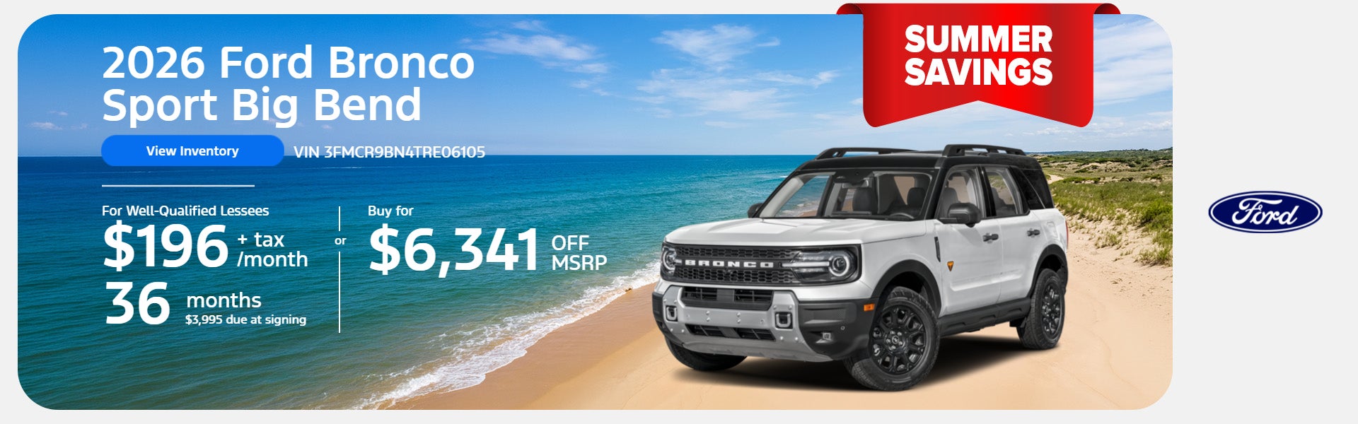 2026 FORD BRONCO SPORT BIG BEND