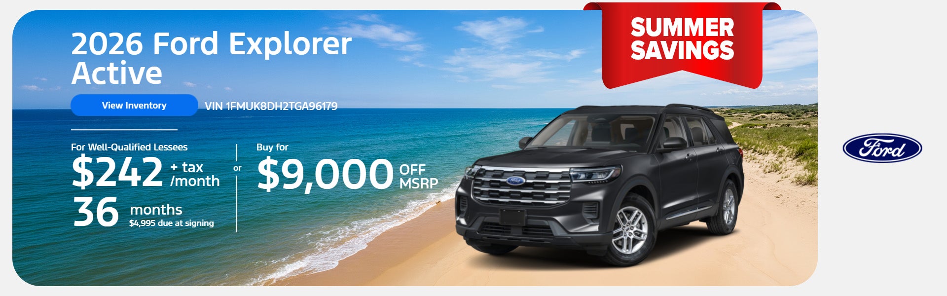 2026 FORD EXPLORER ACTIVE