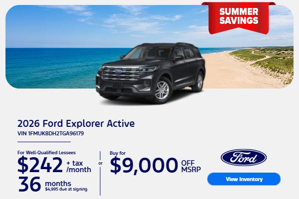 2026 FORD EXPLORER ACTIVE